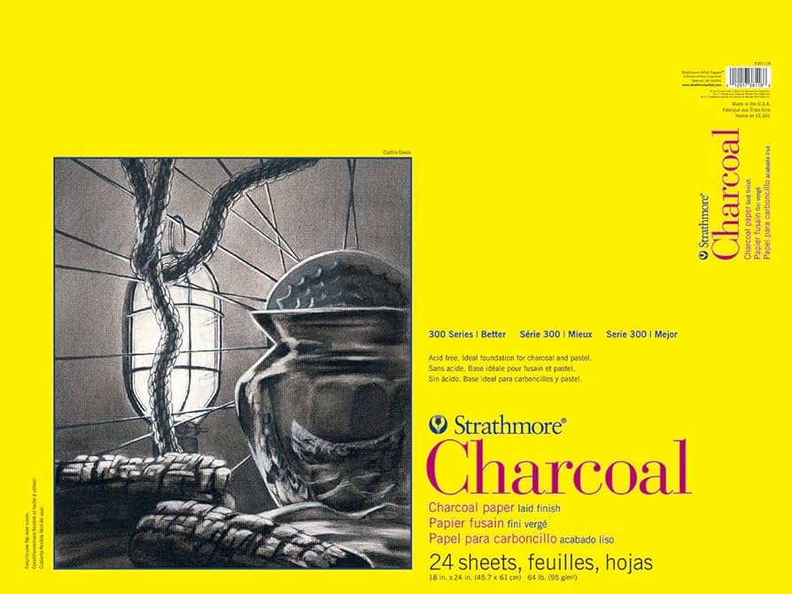 300 Series Charcoal Pad (White) 18