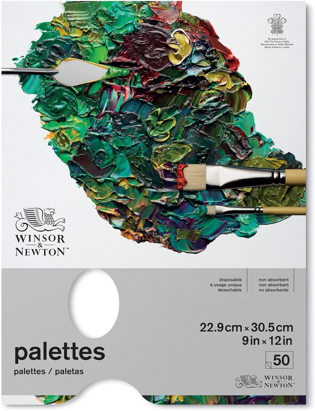 Winsor & Newton Tear Off Palette Paper Pad, 9