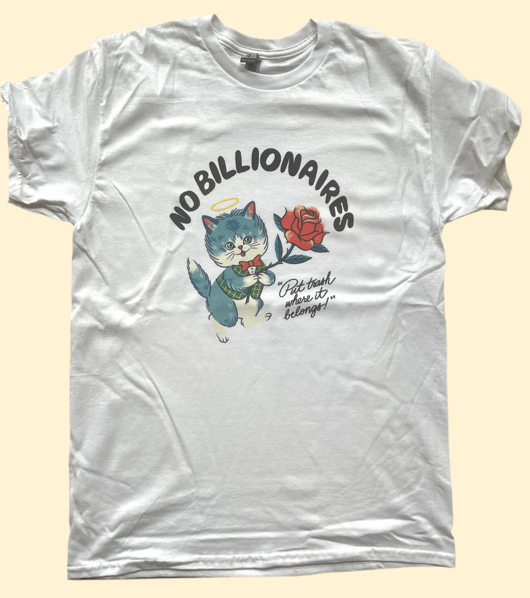 No Billionaires Tee - Paul Hammond