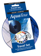 Load image into Gallery viewer, Aquafine Watercolour Paint Travel Set - 18 Half Pan
