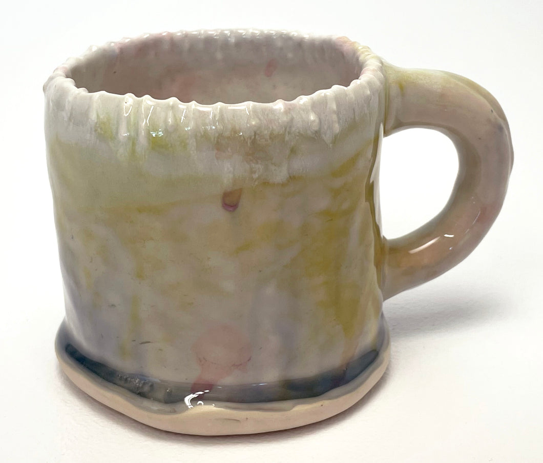 Mug with Embellished Lip