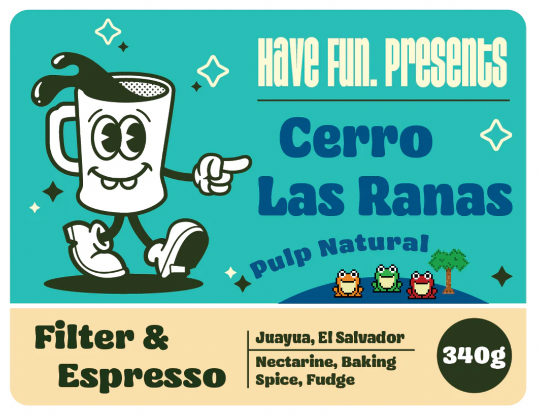 Amusez-vous. Café - Cerro Las Ranas, El Salvador, Pulp-Natural