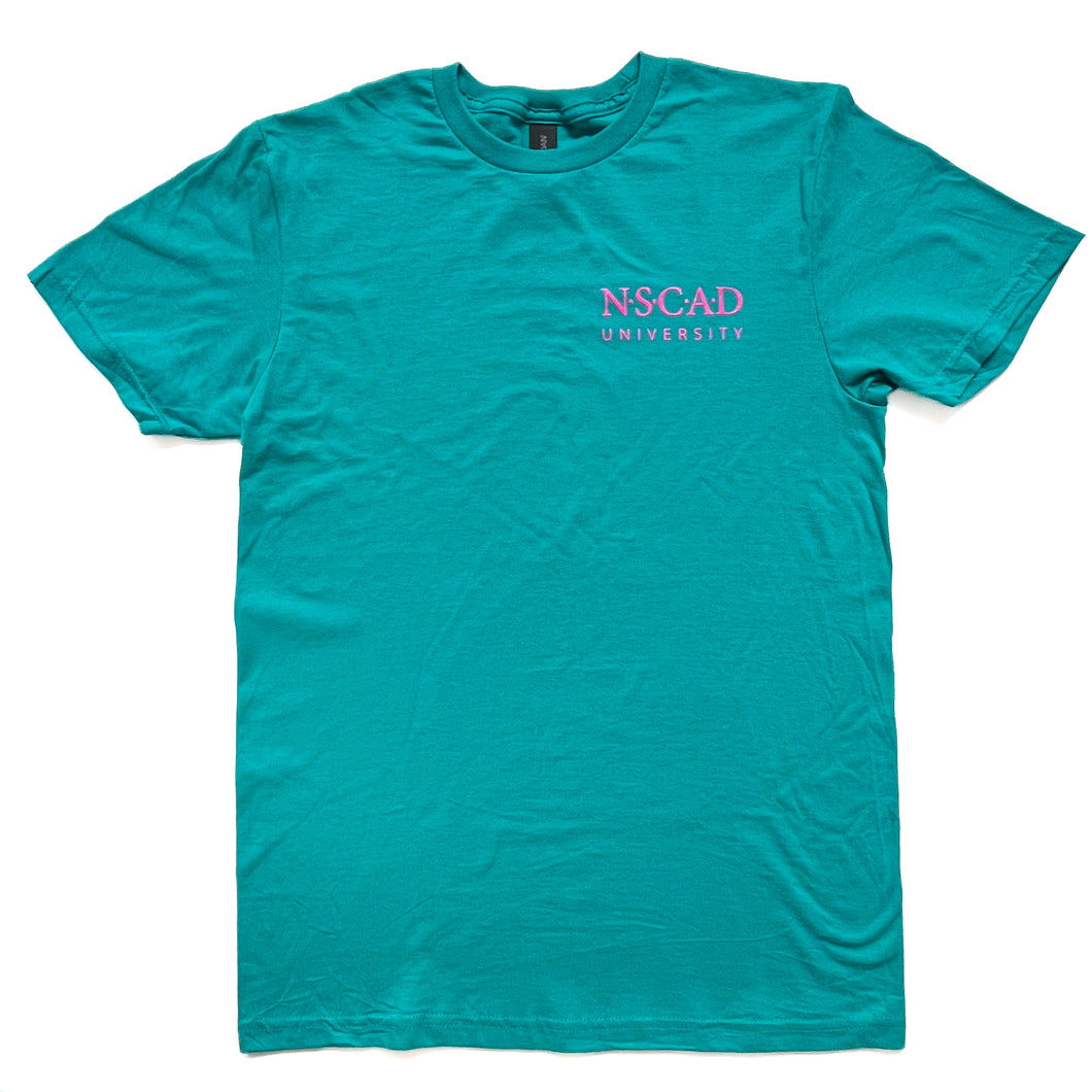Tee-shirt turquoise unisexe NSCAD