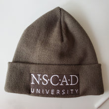 Load image into Gallery viewer, NSCAD Fine Knit Toque with Embroidery
